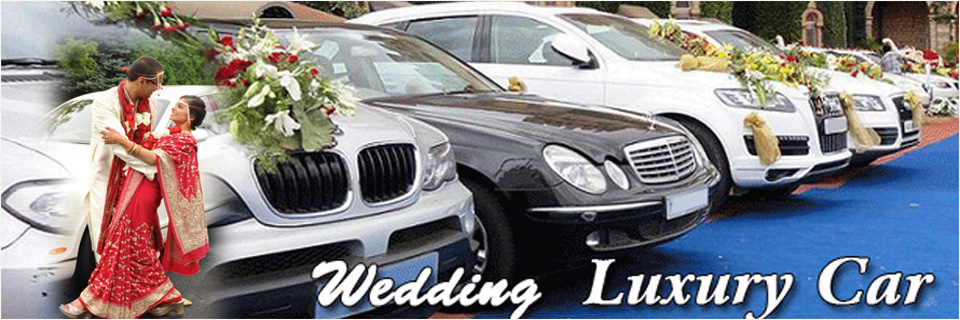 Decorated Car For Wedding